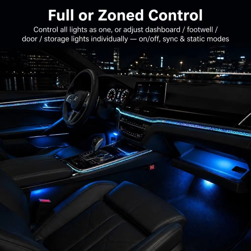 Car Ambient Lighting Kit 18 in - đánh giá và giá Door Handle