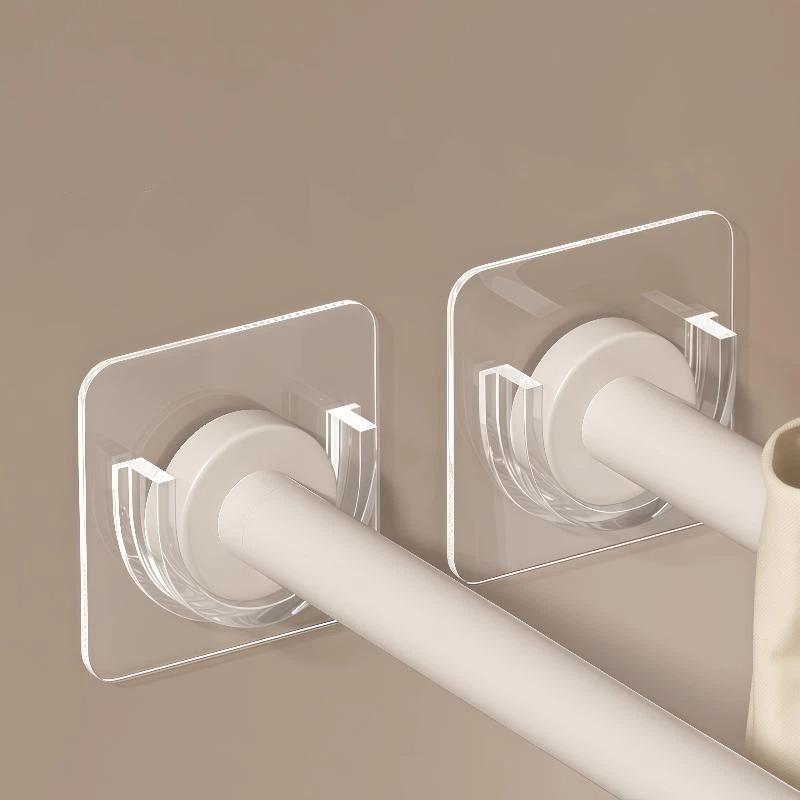 No Drill Transparent Self Adhe - đánh giá và giá Curtain Rods
