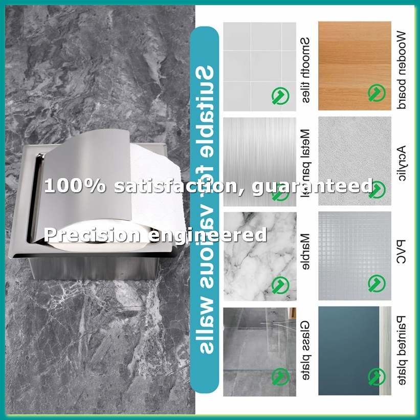 Stainless Steel Recessed Toile - đánh giá và giá Wallpaper