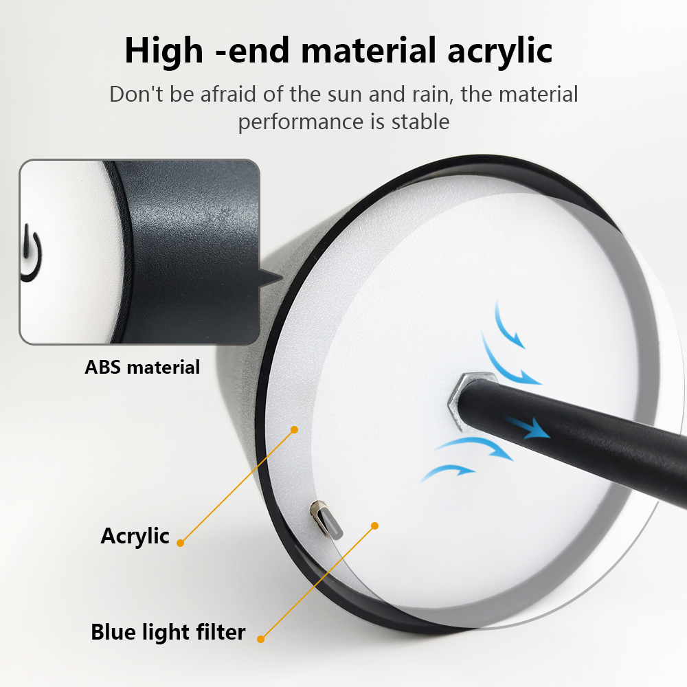 LED Rechargeable Desk Light Wi - đánh giá và giá Light Switch